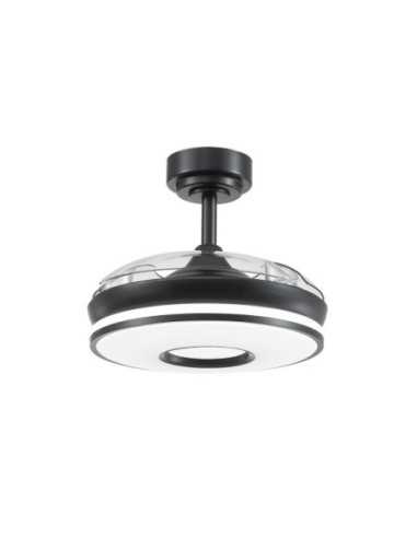 Ventilador DC DANI 48W 4800LM Negro 3ASPAS 6VELOCIDADES