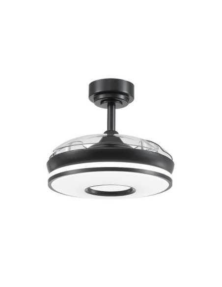 Ventilador DC DANI 48W 4800LM Negro 3ASPAS 6VELOCIDADES