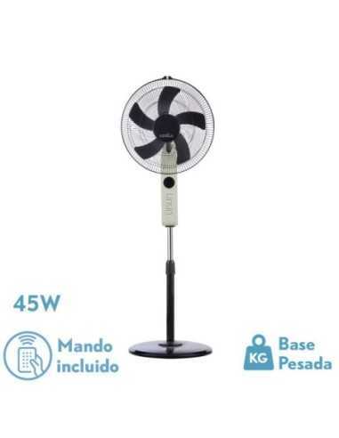 Ventilador de Pie CIRCUS BEIS/Negro 3VEL 45W