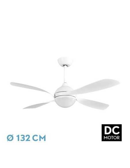 Ventilador DC LIVORNO 30W 3250LM Blanco 132D