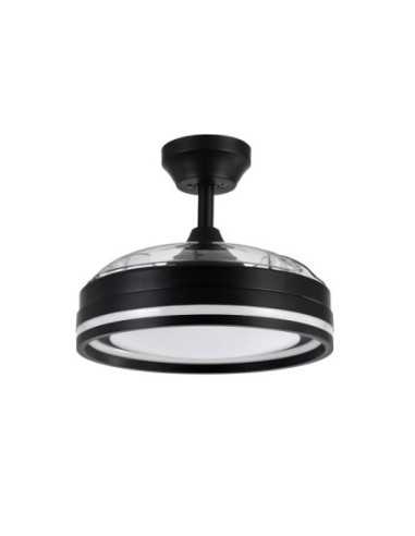 Ventilador DC CERRATO Negro 72W 3ASPAS DESPLEGABLES