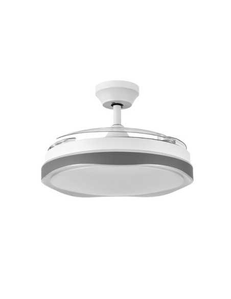 Ventilador de Techo DC BLONDI Blanco/Gris 3 Aspas 107D