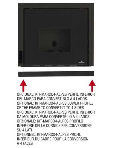 Estufa De Pellet Insertable BRONPI Hydro14kw | Hogar Cahersa