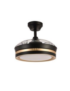 Ventilador DC VIPER Negro/Oro 48W 3ASPAS 91D 2