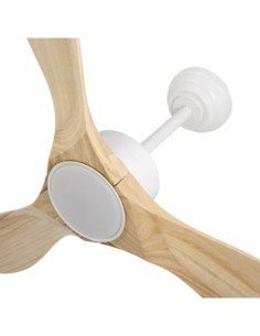 Ventilador DC SEGRE 24W Blanco 3ASPAS Haya 6VEL 2