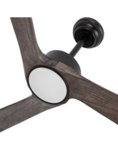 Ventilador DC ORINOCO 24W Negro 3ASPAS ROBLE 2