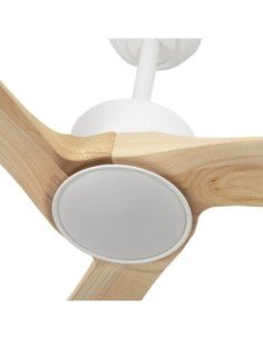 Ventilador DC ORINOCO 24W Blanco 3ASPAS Haya 2