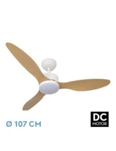 Ventilador DC SERPA 24W Blanco 3ASPAS Haya 107D
