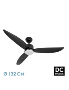 Ventilador DC GENIL 24W Negro 3ASPAS 6VEL 132D