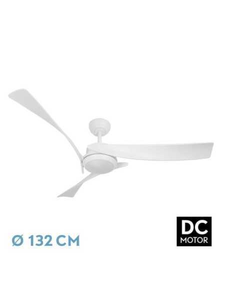 Ventilador DC TARENTO 24W Blanco 3ASPAS 6VE 132D