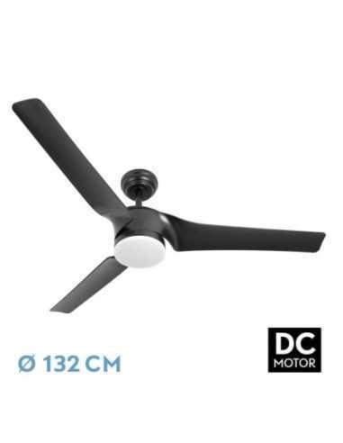 Ventilador DC MONTIJO 24W Negro 3ASPAS 6VEL 132D