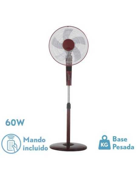 Ventilador de Pie RAYO BURDEOS/NG.3 VEL.60W.5