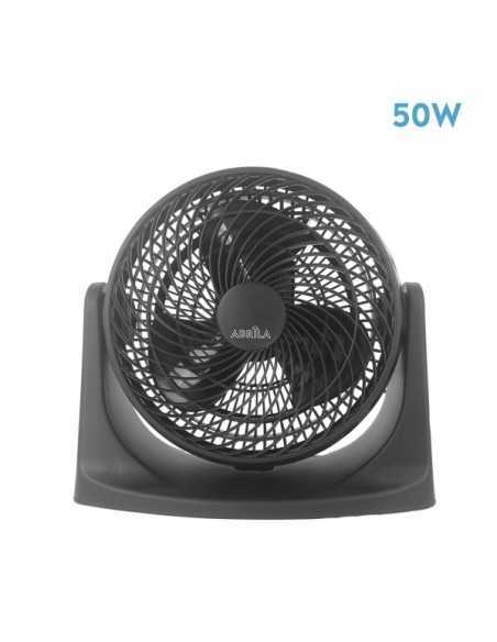 Ventilador Sobremesa BALBOA Negro 3 VEL.50W.3ASP