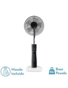 Ventilador de Pie CORVO BLAN/Negro 3 VEL.75W.5ASP