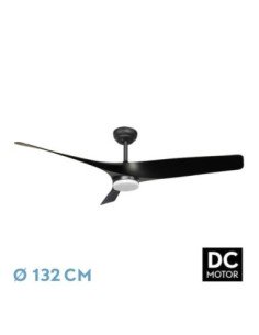 Ventilador DC NIGER 22W Negro 3ASPAS 132D 6VEL.