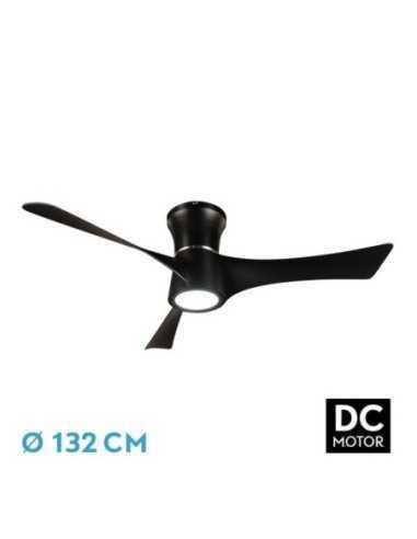 Ventilador DC TIANAS 18W Negro 3ASPAS 132D REGULABLE