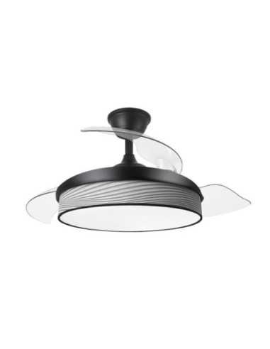 Ventilador DC MODA 72W Negro/SURCO Gris 108D