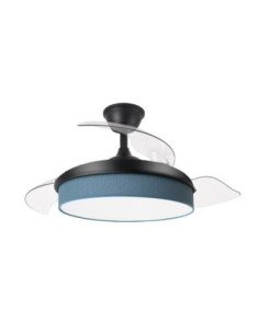 Ventilador DC MODA 72W Negro/AZUL 108D 3ASPAS 2