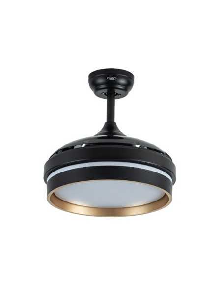 Ventilador DC NALON 48W Negro/Oro 3ASPAS 91D