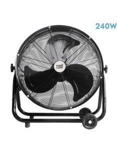 Ventilador Industrial PONIENTE 240W Negro 85X86X41,5