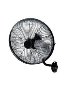 Ventilador de Pared ARRECIFE 60W Negro/PLATA 40D 2