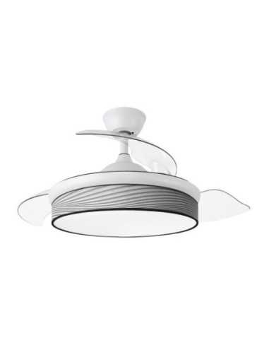 Ventilador DC MODA 72W Blanco/SURCO Gris 91D