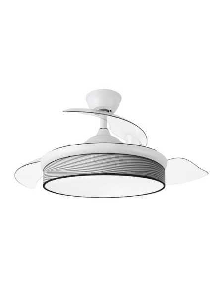 Ventilador DC MODA 72W Blanco/SURCO Gris 91D