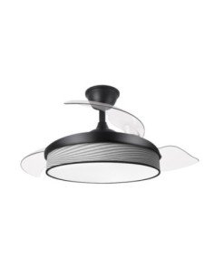 Ventilador DC MODA 72W Negro/SURCO Gris 91D 3ASPAS 2