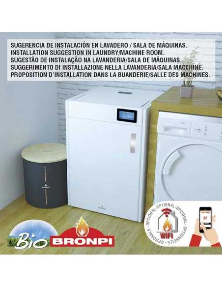 Caldera De Pellet Compacta BRONPI Hydrobox B | Hogar Cahersa