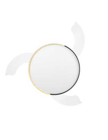 Ventilador DC EMPERADOR 72W Negro/Haya 3ASPAS