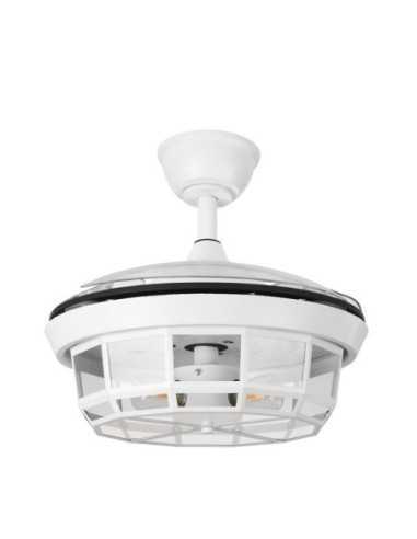 Ventilador DC TORNADO Blanco 3XE27 91D 3ASPAS