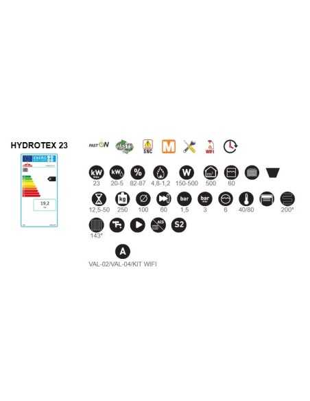 Caldera De Pellet BRONPI Hydrotex 23 Kw BROH | Hogar Cahersa