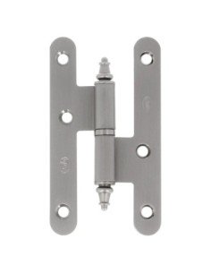 PERNIO 408C-100 ACERO CROMO MATE DCHA AMIG