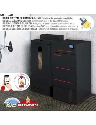 Caldera de pellet BRONPI HYDROCONFORT 23 KW