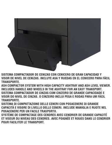 Caldera de pellet BRONPI HYDROCONFORT 23 KW