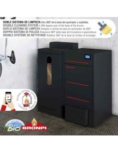 Caldera De Pellet BRONPI Hydroconfort 27 Kw | Hogar Cahersa