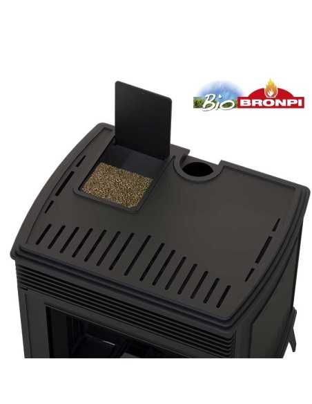Estufa De Pellet Hierro Fundido BRONPI Nicol | Hogar Cahersa