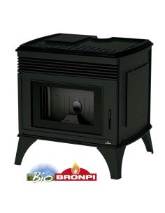 Estufa De Pellet Hierro Fundido BRONPI Nicol | Hogar Cahersa