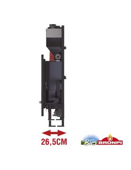 Estufa De Pellet Insertable BRONPI Bruno Sli | Hogar Cahersa