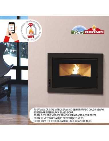 Estufa De Pellet Insertable BRONPI Bruno Sli | Hogar Cahersa