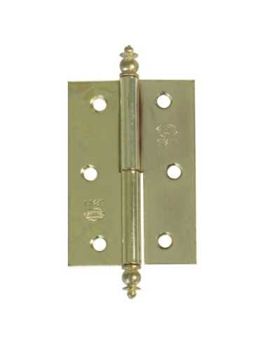 BISAGRA 541-80 Acero Latonado Derecha* AMIG