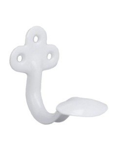 COLGADOR 2 Acero Blanco EPOXI AMIG 2