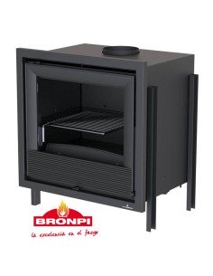 Estufa De Leña Insertable BRONPI Paris-visio | Hogar Cahersa 2