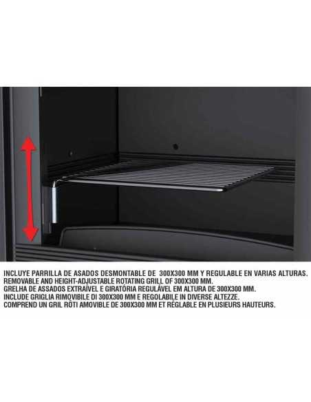 Estufa De Leña Insertable BRONPI Paris-visio | Hogar Cahersa