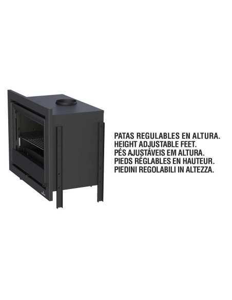 Estufa De Leña Insertable BRONPI Paris-70 BR | Hogar Cahersa