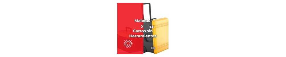 Maletas y carros para herramientas vacíos | Transporte profesional en Cahersa