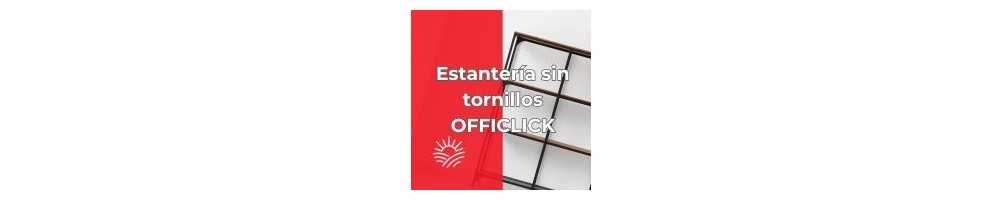 Estantería sin Tornillos Officlick | Montaje Fácil y Diseño Profesional - Ferretería Cahersa