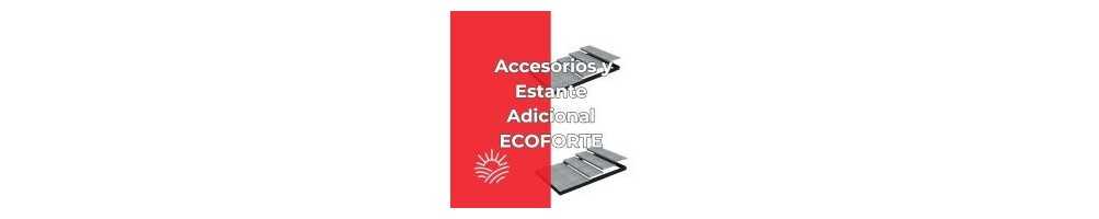 Accesorios y estantes adicionales ECOFORTE | Simonrack sin tornillos
