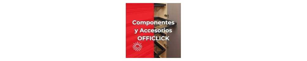 Componentes y Accesorios Officlick | Amplía tu Estantería Modular - Ferretería Cahersa