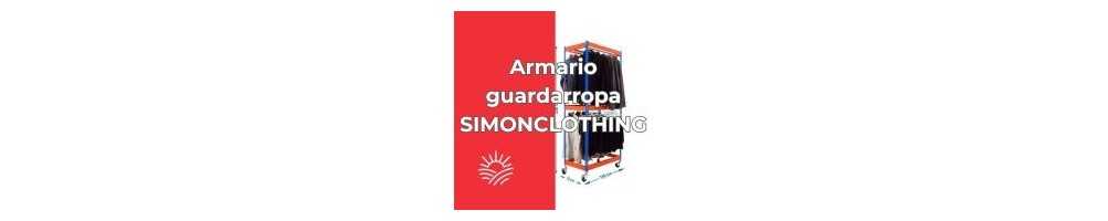 Armario SIMONCLOTHING para vestuario | Guardarropa metálico sin tornillos